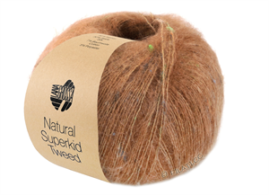 Natural superkid tweed  - karamel